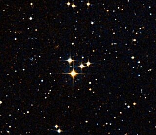 <span class="mw-page-title-main">Messier 73</span> Asterism of four stars in the constellation Aquarius