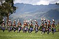 Tänzer aus dem Tambul-Distrikt beim Mount-Hagen-Festival mit traditionellem Kopfschmuck