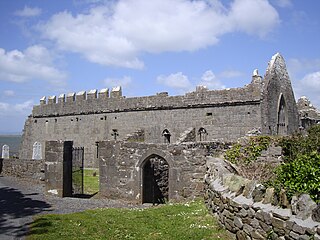 <span class="mw-page-title-main">Murrisk Abbey</span> Ruined Augustinian friary in Mayo, Ireland