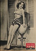 Nancy Porter pin-up from June 1945