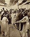 Queen Elizabeth II visiting Chittagong, East Pakistan, in 1961