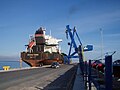 First ship at the Muuga Coal Terminal