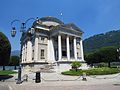 Templo Voltiano, situado en el puerto de Como, mausoleo dedicado a Alejandro Volta, inventor de la pila.