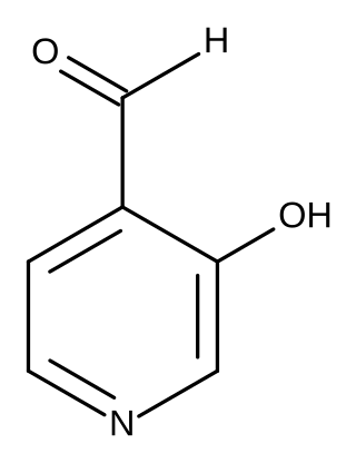 <span class="mw-page-title-main">3-Hydroxyisonicotinaldehyde</span> Chemical compound