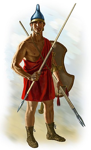 <i>Peltast</i> Type of Thracian light infantry