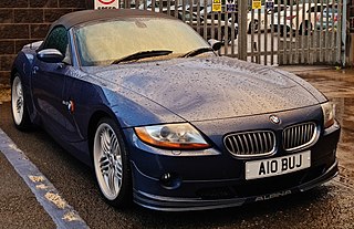 <span class="mw-page-title-main">Alpina Roadster S</span> German sports car