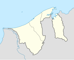 Kampong Sungai Akar is located in Brunei