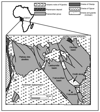 <span class="mw-page-title-main">Francevillian B Formation</span> Black shale named after Franceville, Gabon