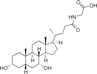 <span class="mw-page-title-main">Glycochenodeoxycholic acid</span> Chemical compound