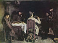 Gustave Courbet: Une après-dîner à Ornans (1849)