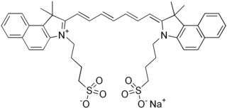 <span class="mw-page-title-main">Indocyanine green</span> Chemical compound