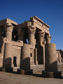 Temple of Kom Ombo Building in Egypt