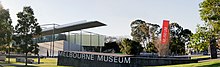 Melbourne Museum in Carlton Gardens.