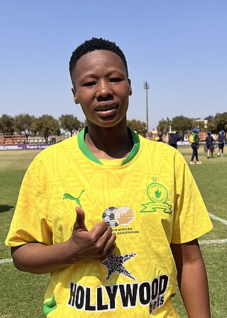 <span class="mw-page-title-main">Melinda Kgadiete</span> South African professional soccer player