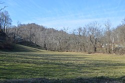 Scene along Porter Gap Road by Storms Creek