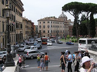 <span class="mw-page-title-main">Piazza d'Aracoeli</span> Square in Rome, Italy