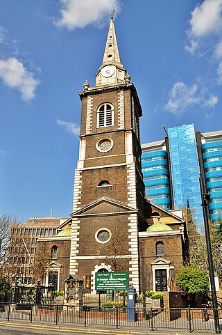 <span class="mw-page-title-main">St Botolph's Aldgate</span> Church in London, England