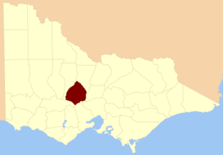 <span class="mw-page-title-main">County of Talbot, Victoria</span> Cadastral in Victoria, Australia