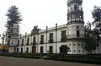 Renovation of the Hacienda de Chapingo (now the Chapingo Autonomous University), Texcoco (1896)