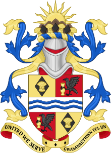 Coat of arms of Torfaen