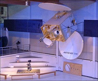 <span class="mw-page-title-main">Artemis (satellite)</span> ESA GEO satellite 2005-2014, includes optical relay