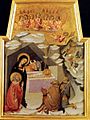 Nativity and Adoration of Shepherds (1383), tempera on panel