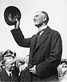 Neville Chamberlain op 29 september 1938 geboren op 18 maart 1869