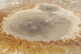 Dead Sea salt formation