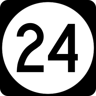 <span class="mw-page-title-main">New Jersey Route 24</span> Highway in New Jersey