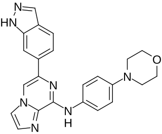 <span class="mw-page-title-main">Entospletinib</span> Chemical compound