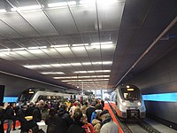 Leipzig City Tunnel forms the centerpiece of an extensive S-Bahn network serving 1.2 million people in the Leipzig/Halle metropolitan area.