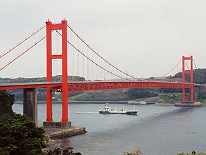 平戸大橋（平戸大橋公園より）