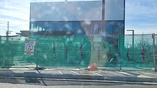 <span class="mw-page-title-main">Humber College station</span> Below-grade LRT station under construction in Canada