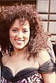 Image 6Among women large hair-dos and puffed-up styles typified the decade of the 1980s. (Jackée Harry, 1988) (from Portal:1980s/General images)