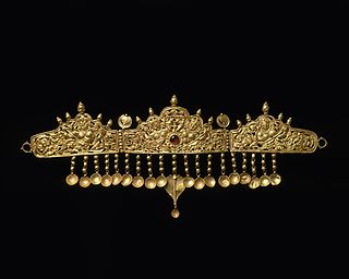 <span class="mw-page-title-main">Diadem</span> Ornamental headband worn by monarchs and others as a badge of royalty