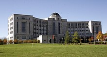 Michigan Hall of Justice, home of the Michigan Supreme Court Michigan Hall of Justice Daytime.jpg