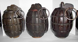 <span class="mw-page-title-main">Mills bomb</span> Type of hand grenade