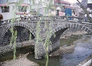 <span class="mw-page-title-main">Arch bridge</span> Bridge with arch-shaped supports