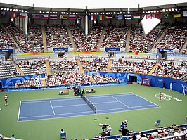 Het stadion tijdens de Olympische Spelen van 2008