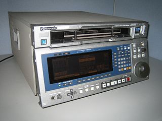 <span class="mw-page-title-main">D-5 (Panasonic)</span> Magnetic tape-based videocassette format