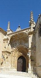 Portada de la Iglesia de la Magdalena (Torrelaguna), de Juan de Cisniega y Juan Calderón.