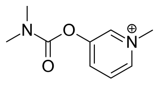 <span class="mw-page-title-main">Pyridostigmine</span> Medication used to treat myasthenia gravis and chronic Orthostatic Hypotension