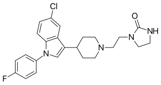 <span class="mw-page-title-main">Sertindole</span> Antipsychotic medication