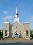 L'église Sainte-Hélène de Sainte-Hélène-de-Kamouraska.