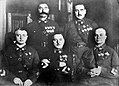 Image 24Five Marshals of the Soviet Union in 1935. Only two of them—Budyonny and Voroshilov—survived the Great Purge. Blyukher, Yegorov and Tukhachevsky were executed. (from Soviet Union)