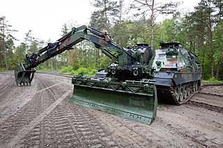 <span class="mw-page-title-main">Military engineering vehicle</span> Battlefield support vehicle