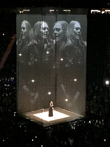 Adele en concert à Londres 2016
