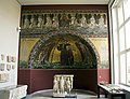 Il mosaico dell'abside della Chiesa di San Michele in Africisco al Bode Museum di Berlino.