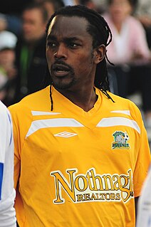 Brent Sancho Trinidad and Tobago footballer and politician