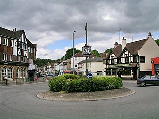 <span class="mw-page-title-main">Caterham</span> Town in Surrey, England